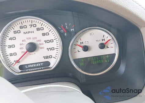 2006 Ford F-150 Lariat/Xlt from USA, damaged, VIN 1FTPW12V36KD77740